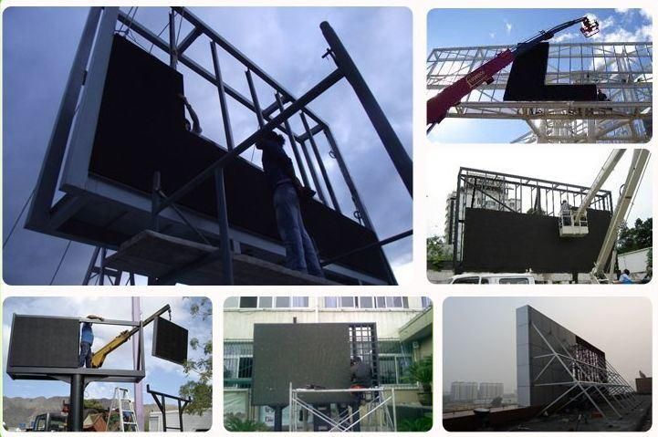 P3.91 P4.81 Outdoor Full Color LED Video Wall Advertising Display LED Display Panel