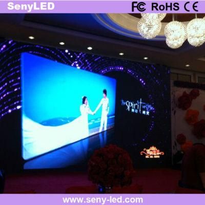 HD Wedding Salon LED Display Screen for Stage Video Advertising (P3)