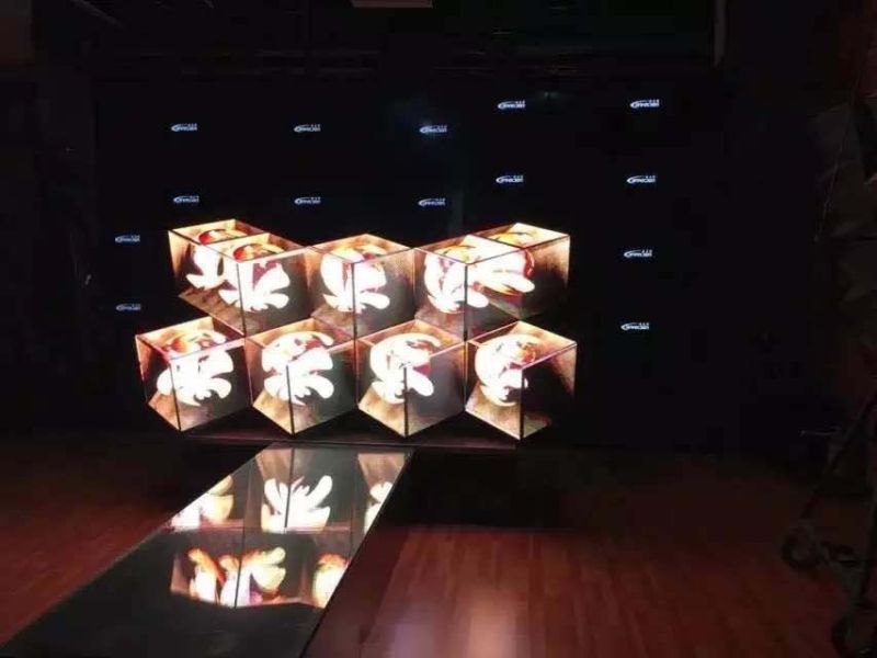 P4 Flexible LED Screen Full Color Soft LED Module Customized Irregular Sphere Tunnel Shape Display Screen for Advertising