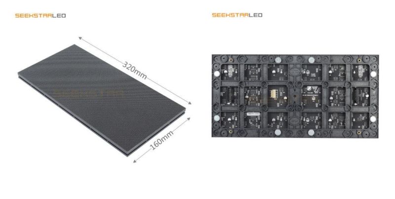 Synchonous Control Mode SMD RGB 3 in 1 Regular Infoor Full Color Big Screen Customized LED Display