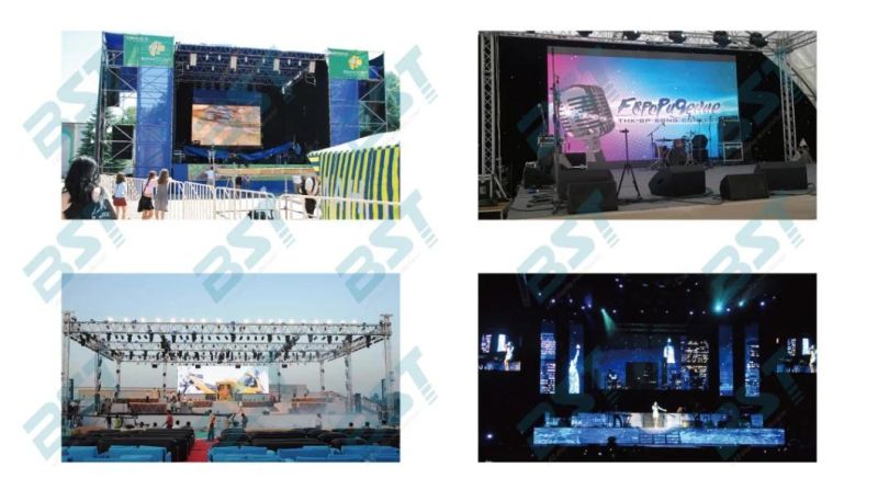 High Contrast P3 Full Color Indoor Rental LED Video Wall