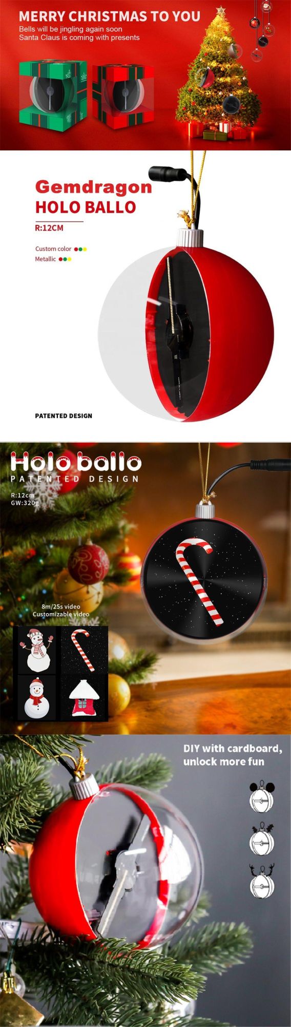 Advertising Screen Holographic Projection 3D Hologram Display LED Fan