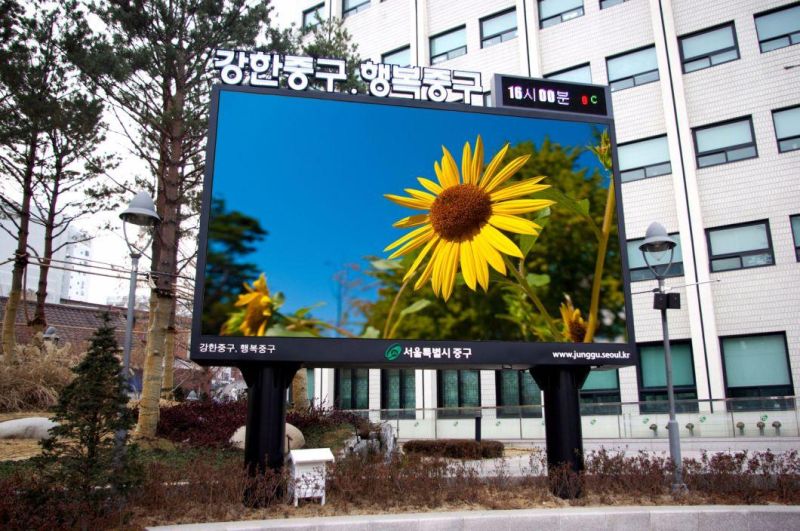 Digital LED Display Screen Outdoor Full Color P10/P16/P20DIP for Advertising