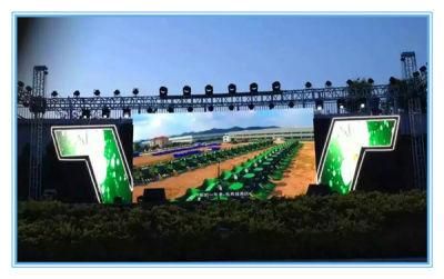 Text Fws Cardboard and Wooden Carton Outdoor Display LED Screen with CCC