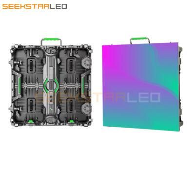 Removable Rental Alunium Cabinet LED Stage Display Screen P3.91