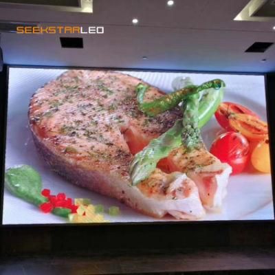 Hot Sale P2.5 Low Power Consumption Indoor Full Color 1r1g1b LED Display for Meeting Room