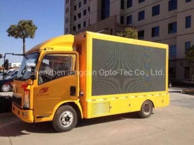 Mobile LED Truck Screen Panel P6 Moving Video Advertising Display