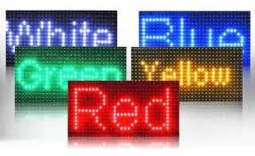 Outdoor DIP P10 Single Colours LED Module LED Display /Screen for Advertising