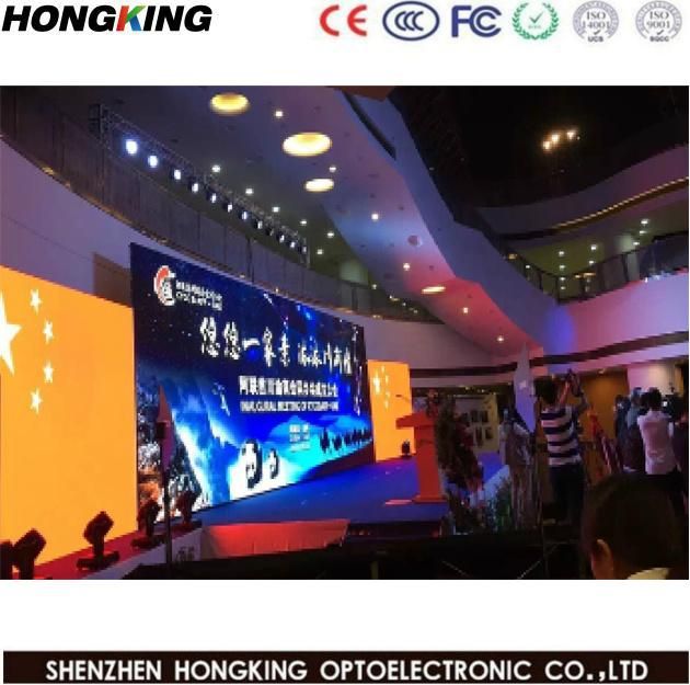 Advertising HD P4 Indoor Full Color LED Display for Meeting Room