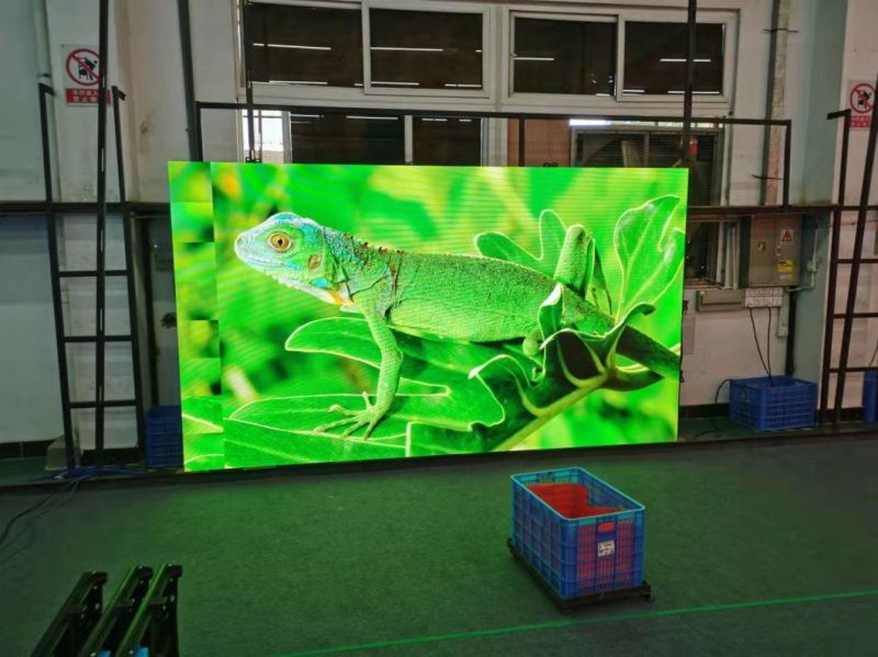 P4.81 Indoor Advertisement Die Casting LED Panel Display Screen