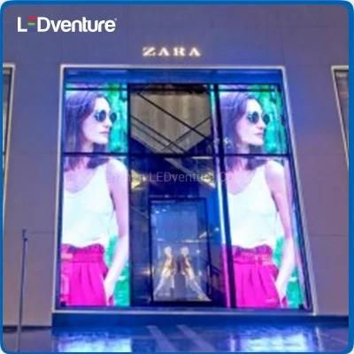 Full Color Indoor P3.91 Advertising Display Window LED Screen