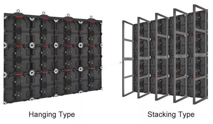 0.65kg Fws Natural Packing 250*250mm Billboard LED Video Wall with CE