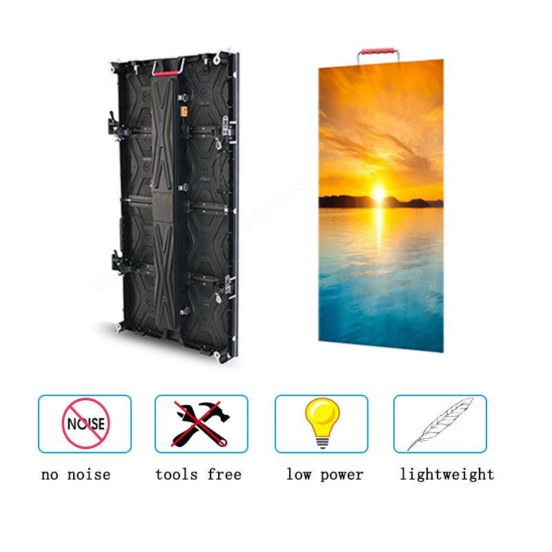 50cmx100cm LED Panel P4.81 Rental LED Display with Mbi5124