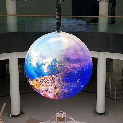 Spherical LED Screen Custom High-Definition Indoor Special-Shaped Screen P5 Science and Technology Museum Indoor LED Display Screen