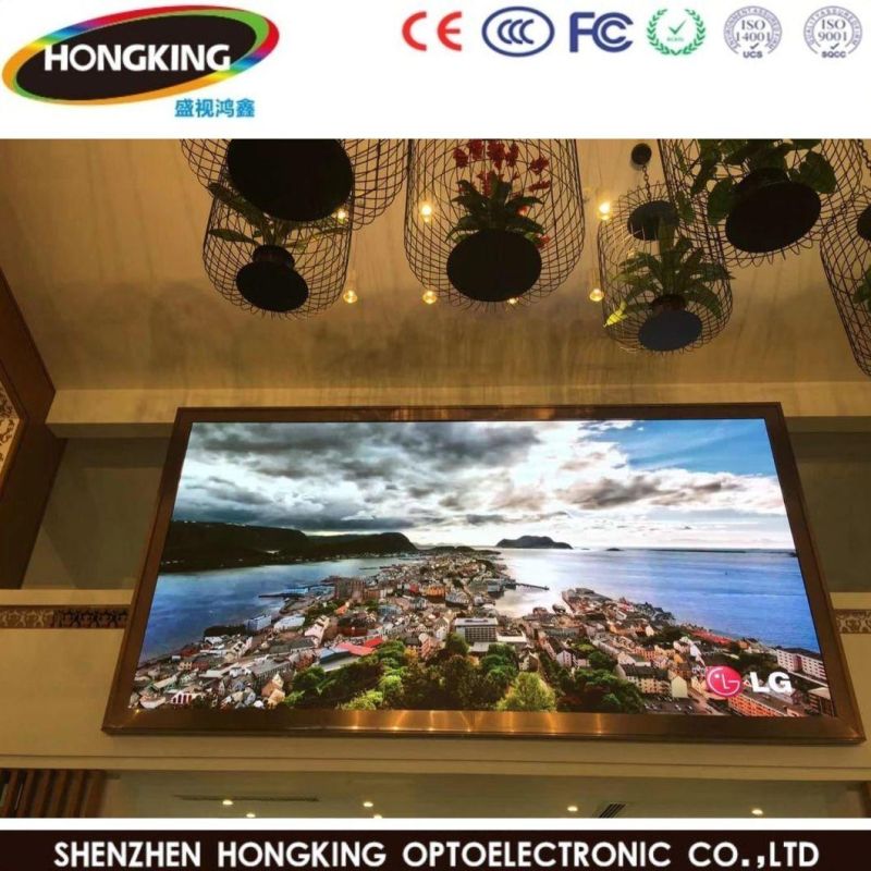 P7.62 High Resolution Indoor RGB LED Display Screen