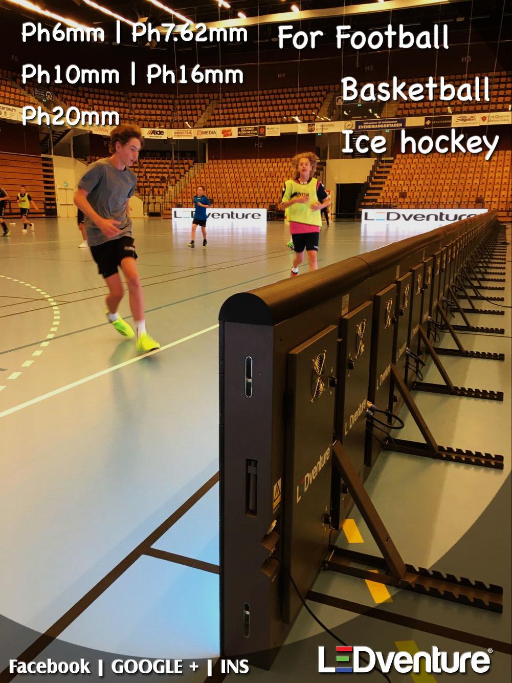 Indoor P10 Sports Stadium Advertising Billboard Display Panel LED Perimerter Screen