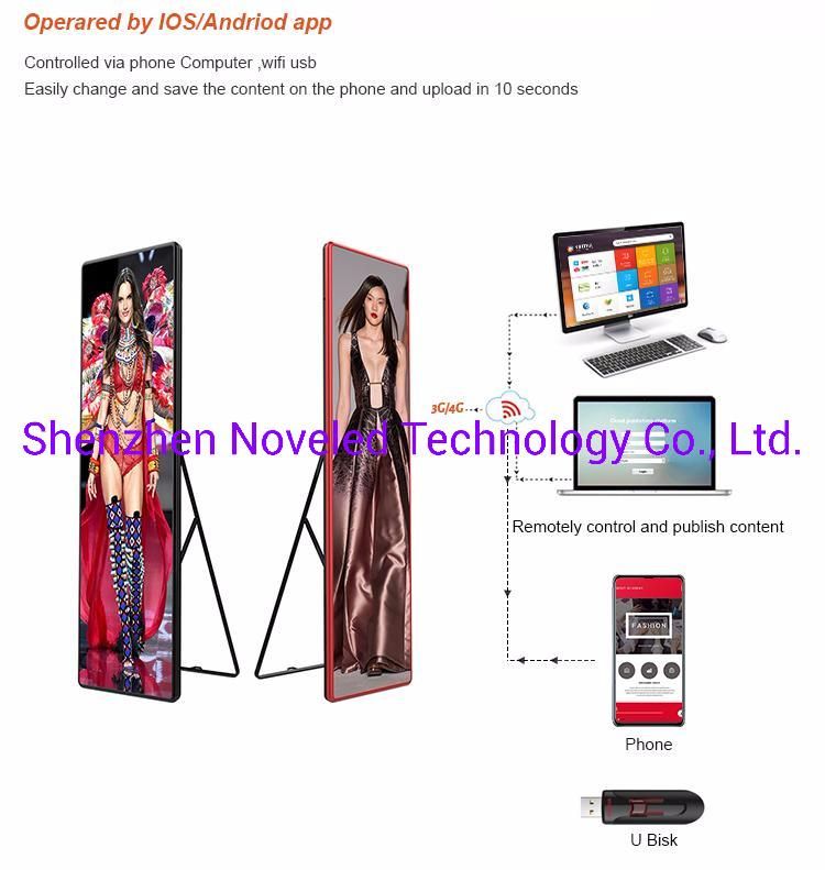 P2.5 Poster LED Display for Advertisement