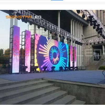 P3.91 Outdoor LED Wall Board Display SMD Full Color Rental LED Panels Screen LED Display