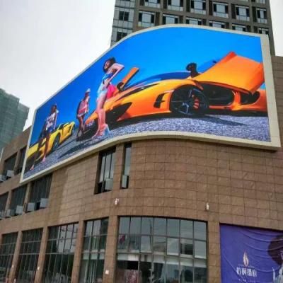 P8mm Outdoor Full Color LED Digital Advertising Billboard