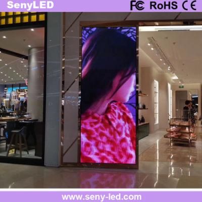 Shop Video Ads Screen Panel High Quality Full Color LED Poster Display