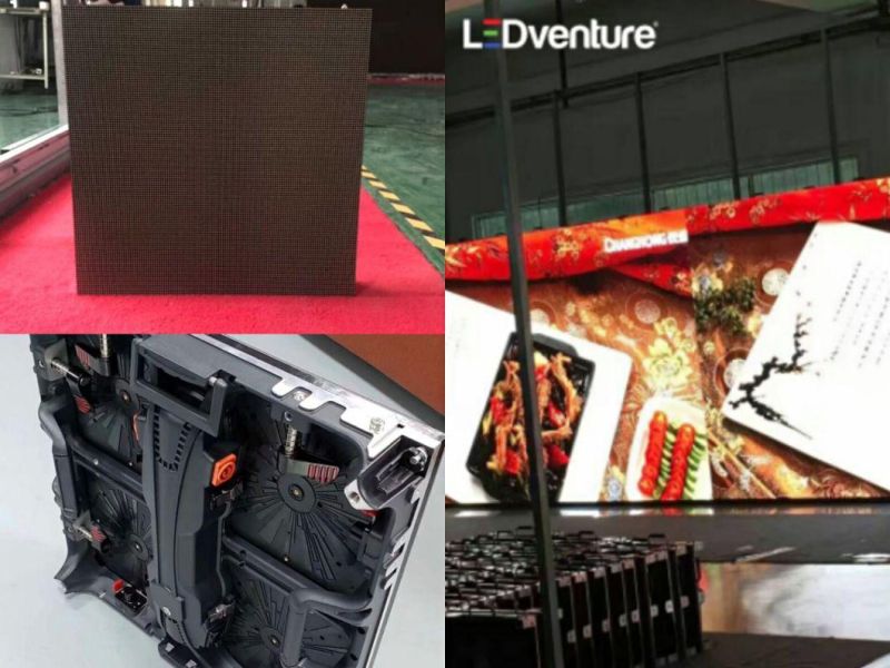 Indoor P4.8 LED Advertising Screen Rental LED Display Board for Stage