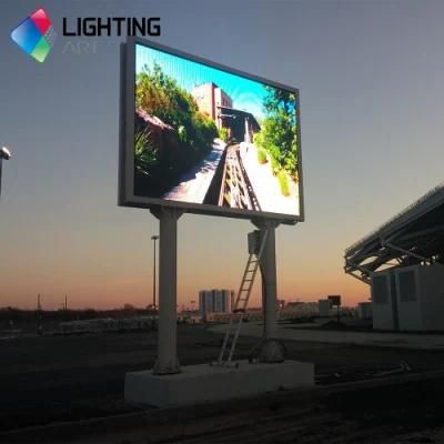 Back Maintenance Fixed Installation 6500CD High Brightness Waterproof Advertising P10 P8 P6 P5 P4 Outdoor LED Display