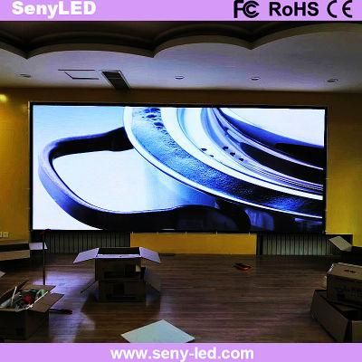 Hotel Meeting Room Video Back Wall P2.5 LED Screen Display Board Factory