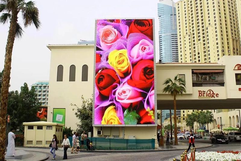 Outdoor Waterproof Save Energy Full Color P6 LED Billboard