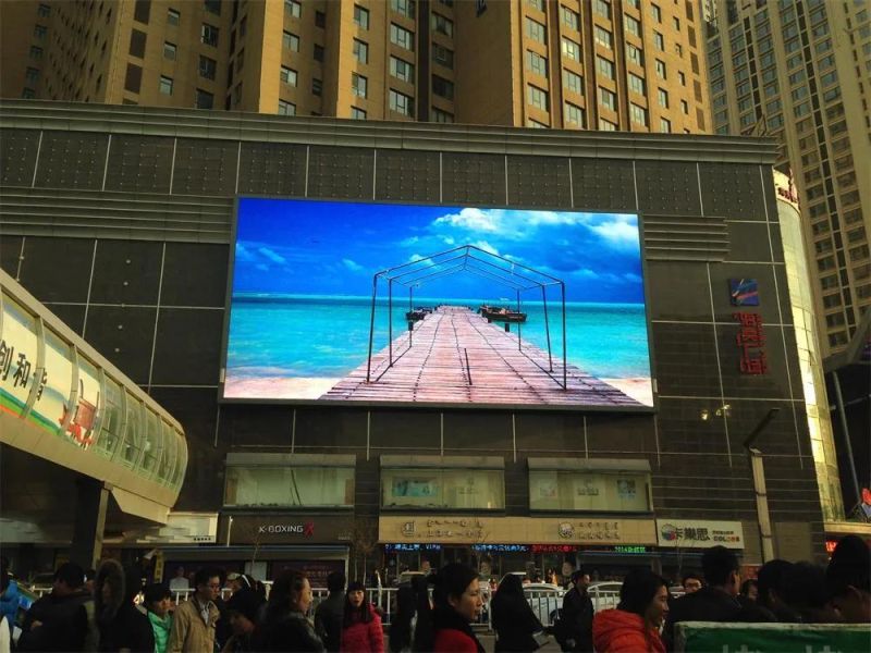 HD P6 Outdoor High Brightness Full Color Advertising LED Display Screen