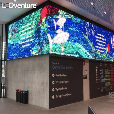 Pole Full Color Indoor Outdoor Advertising Rental Curved Digital Mobile Flexible SMD Poster Window TV LED Board with P3 P4 P5 P6 P8 P10 Price