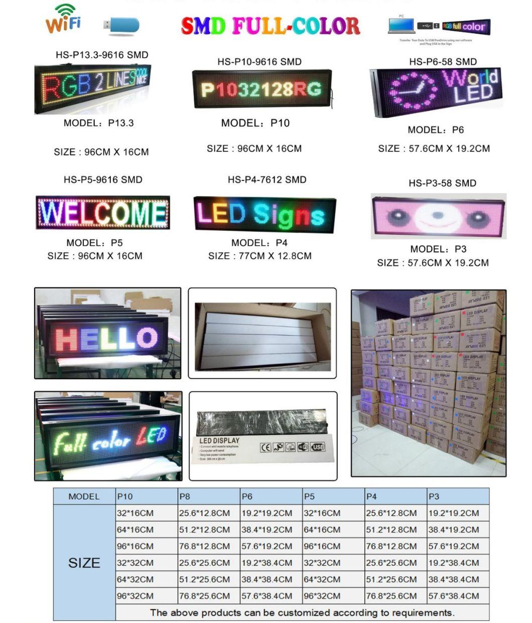 Indoor P2.5 LED Screen Panel, Car Display Sign Price