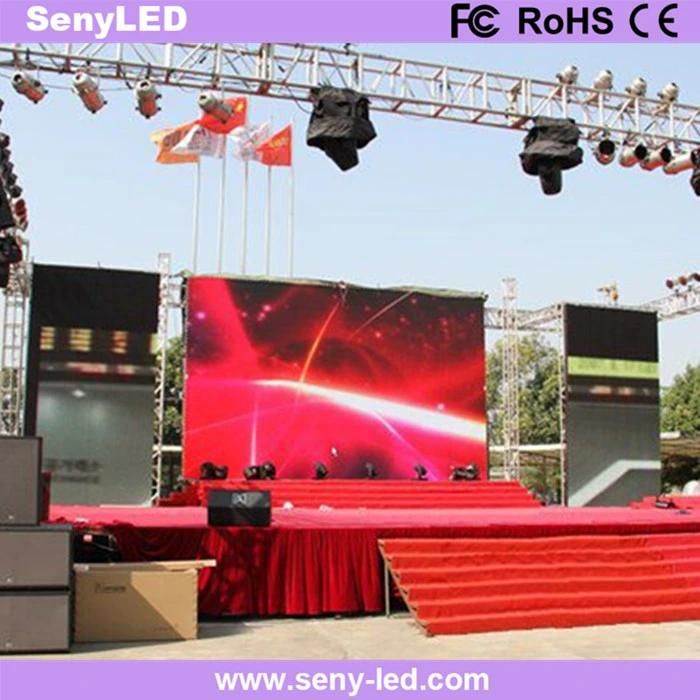 P5.95 Indoor Outdoor Video Advertising Rental LED Display (Portable)