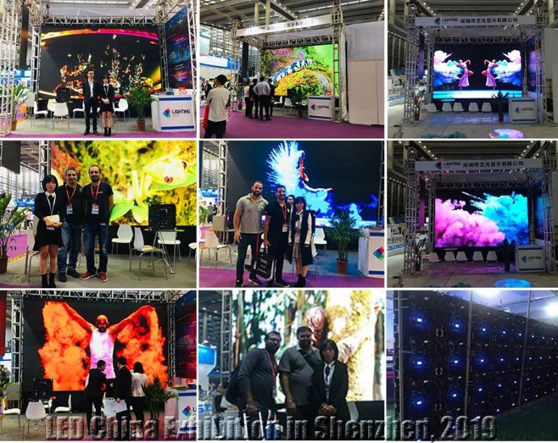 Giant Outdoor Hanging Stage LED Screen Rental P4.81