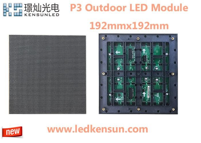 Mobile Advertising P3 Outdoor Iron Simple Cabinet LED Display for Truck