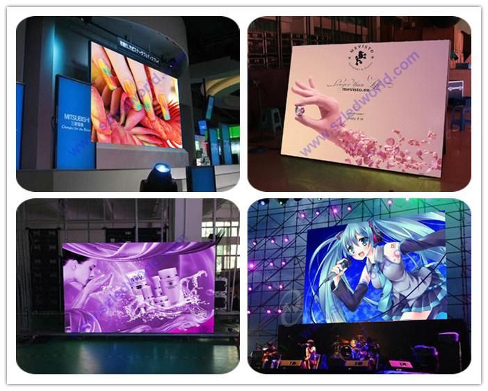 Super Wide P4.81 Indoor Full Color LED Advertising Screens Display