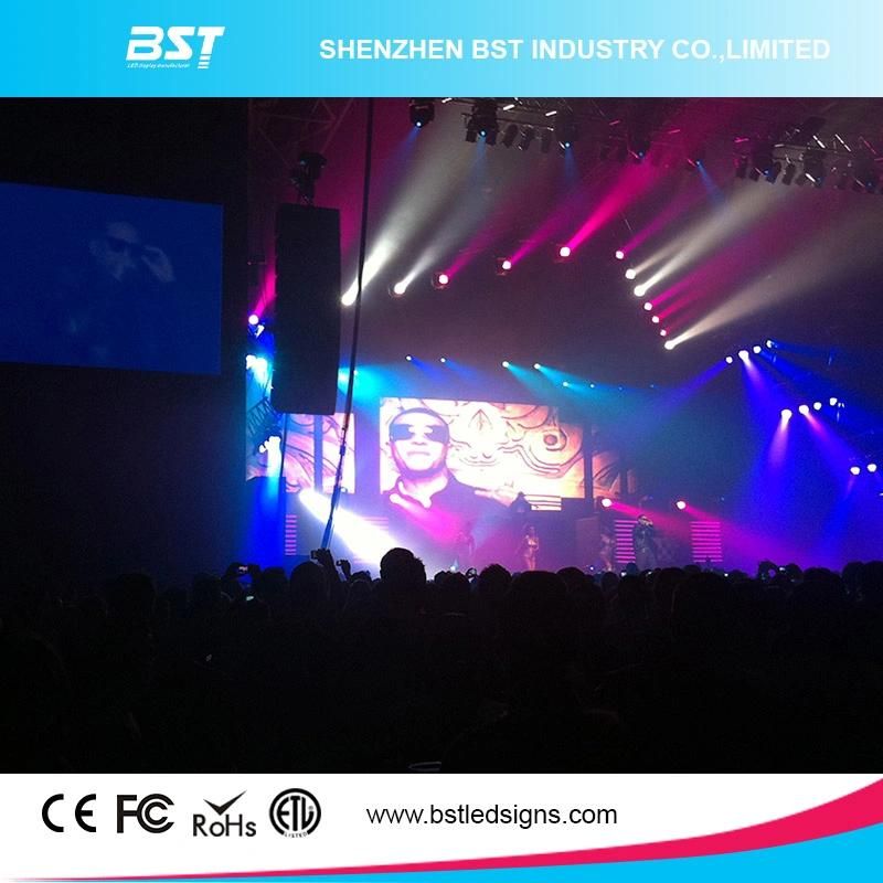 Seamless P3mm High Contrast Indoor Rental LED Display Fow Liveshow