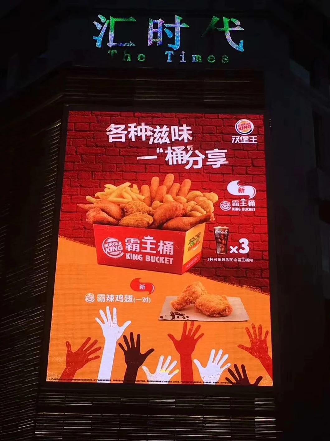 Indoor&Outdoor P4 High Resolution LED Video Wall Billboard LED Display