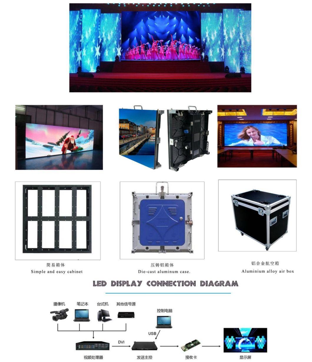 Foldable Moveable LED Display Creative Rental LED Screen