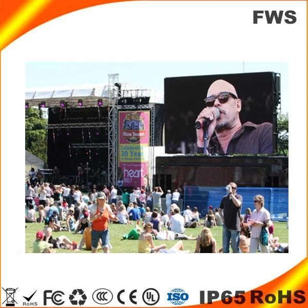 IP65 P8 Outdoor Digital Full Colour Rental LED Display Advertising Screen