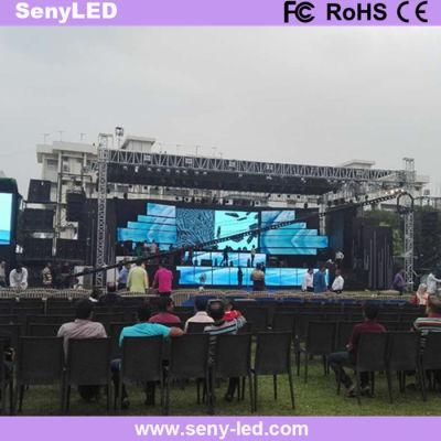 Slim Die-Casting P4.81 Rental Indoor Full Color LED Screen for Stage Performance