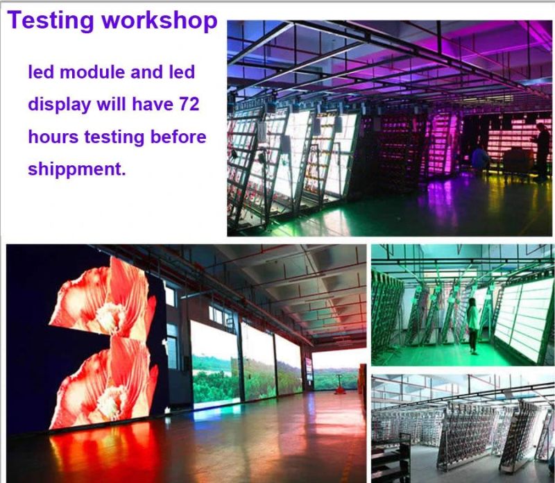 China Full Color SMD P3.91 Indoor Outdoor LED Screen for Advertising Rental LED Display Screen