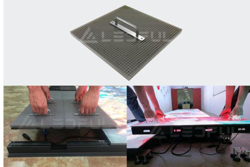 Interactive Floor Anti Scratch Mask Indoor P3.9 LED Video Floor (FI3.9)