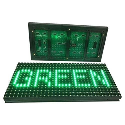 P10 Single Color Red LED Display Screen Aluminum Frame Non-Waterproof Indoor High Brightness