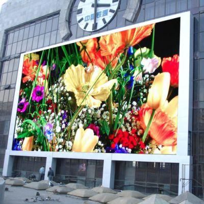 Standing Outdoor Commercial Advertising P8 Fixed LED Screen LED Display