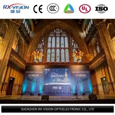 Indoor P3.91 Rental LED Display for Stage