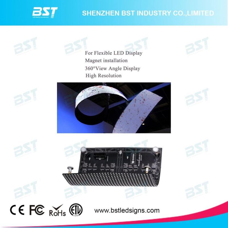 P6.67mm Indoor Flexible LED Display for Shopping Mall