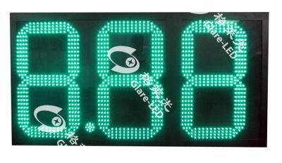 16 Inch All Color Oil Price Petrol Price Changer Board LED Digital Gas Price Sign