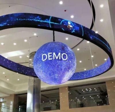 2022 Kensun Spherical LED Display Indoor Outdoor LED Ball Screen LED Sphere Display Advertising Screen