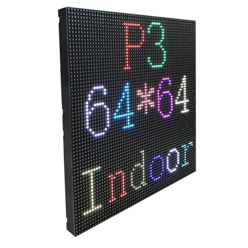 Indoor P3 576X576mm SMD2121 Die Casting Rental Cabinet LED Display Screen