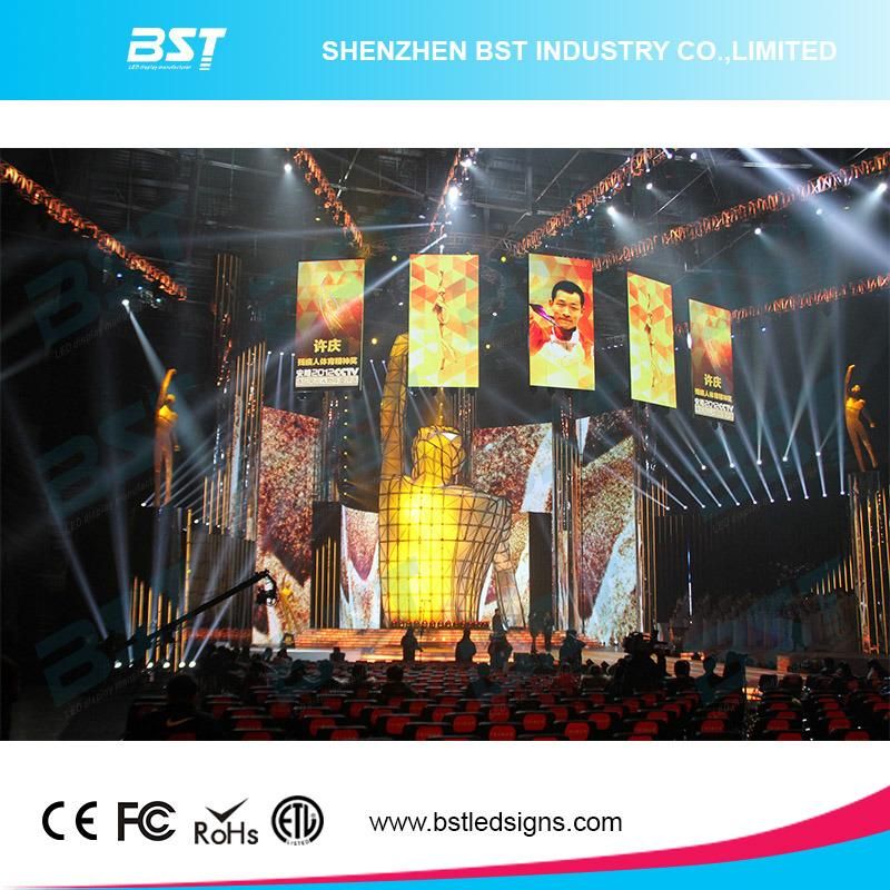 Slim P4.81mm Rental Stage Show LED Video Wall Panels SMD2727 LEDs